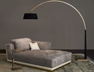 &lt;p&gt;
	Glo modern Italian floor lamp shown in silver diffuser and chrome structure .Floor lamp composed of borosilicate glass and metallic structure. Structure available in chrome or gold. Glass finish options: blue, green, 4 ever, silver, white, iridiscent, black gold, pink gold, transparent and Violet. This collection offers simplicity, functionality and a timeless elegance. As a result creating a light, space, movement and sensation. Hanging, wall light and table lamp versions also available. Made in Italy.&lt;/p&gt;
