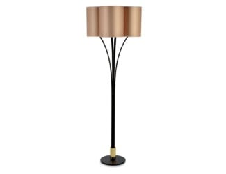 &lt;p style=&quot;text-align: justify;&quot;&gt;Liberty.P luxury Italian floor lamp shown in blown glass with bronze base. Floor lamp available in transparent, opaline, and glass blowing. This luxury Italian lighting collection combines high-end materials with glass, metal, and fabric. Table lamp version also available. Made in Italy.&lt;/p&gt;
