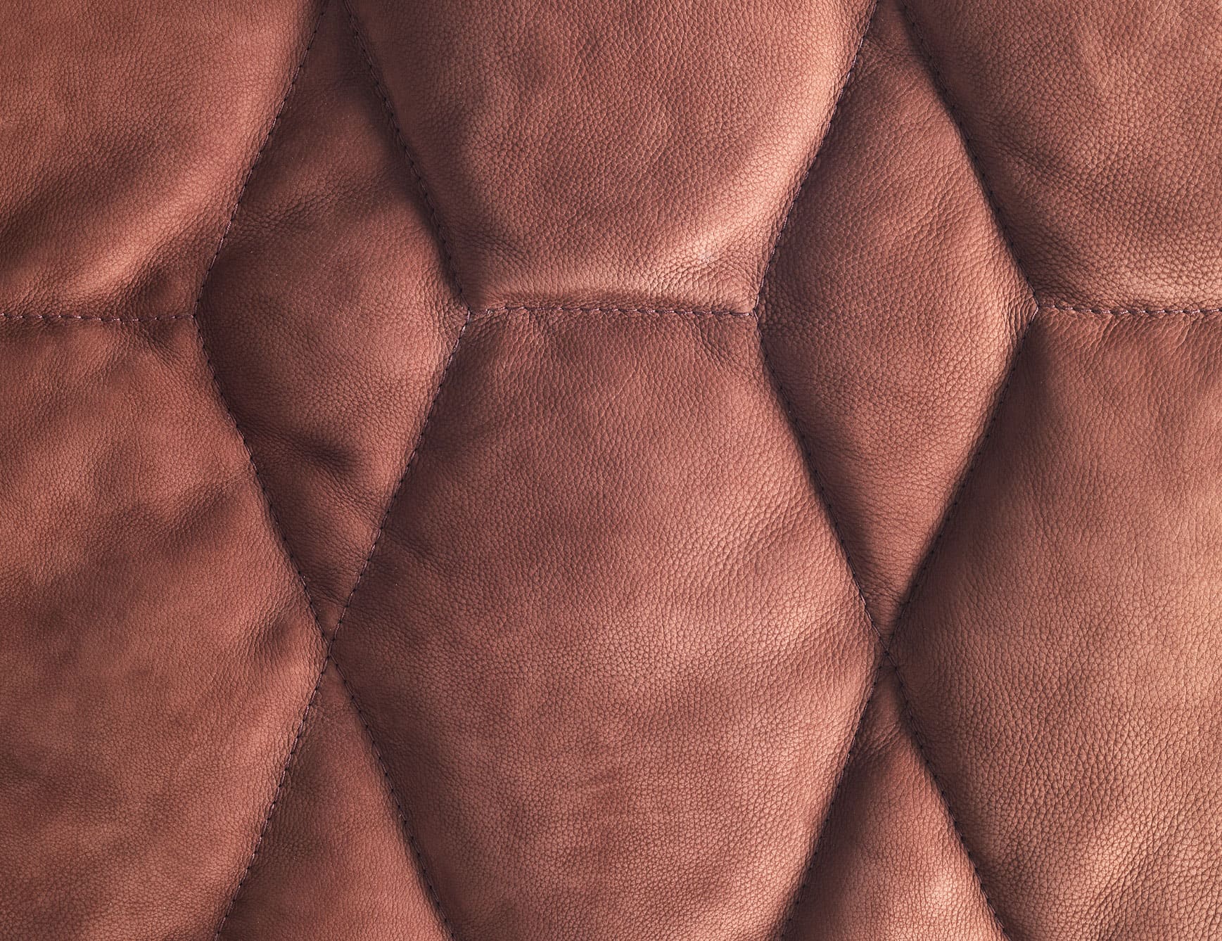 Cesar modern Italian bed with red leather