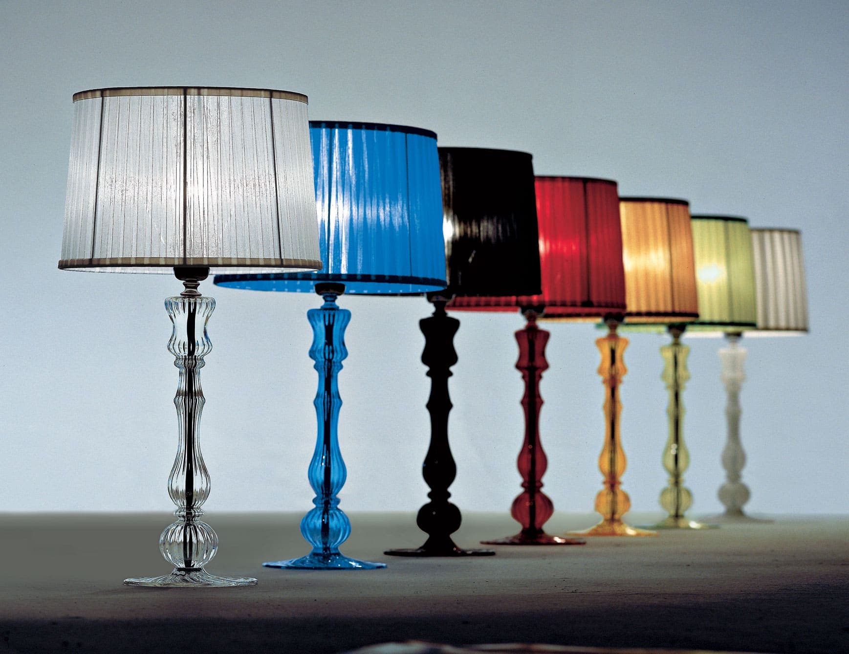 Etvoila Clear Glass Table Lamp | Italamp | Nella Vetrina