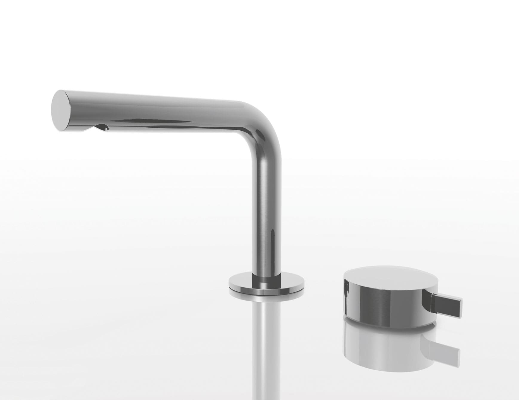 Fukasawa modern Italian faucet with chrome metal