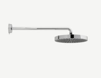 &lt;p&gt;Milano shower shown in stainless steel. Shower composed of a showerhead, wall mount hand shower, wall body spray and a thermostatic set with three volume controls. Showerhead includes 19.38&#8243; rainfall projection, 9&#8243; waterfall projection, anti-lime scale system, fixing system, and solid brass rough and trim. Restricted rainfall flow to 2.5GPM and 4.5GPM for waterfall flow. Thermostatic 0.75&#8243; set composed of three volume controls, push button temperature override and handles are included. Wall mount hand shower integrated with volume control, anti-siphon check valve, anti-lime scale system, 58&#8243; hose, and water flow restricted to 2.5GPM with spare flow restrictor included. Pieces available in rough, chrome trim and brushed stainless steel trim finish. Collection goes past the present day into a cutting edge outline.&lt;/p&gt;
