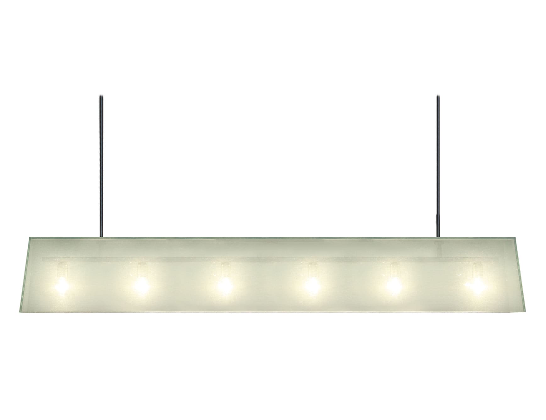 Mercier modern Italian hanging light with white metal