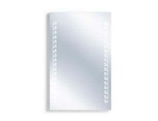 Luxury Italian Adone suspended mirror shown in 43.3&quot; width. Available in 1 size. Made in Italy.