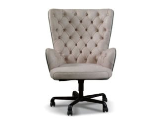 &lt;p&gt;Sombrero luxury Italian designer office furniture composed of &lt;a href=&quot;http://www.nellavetrina.com/Sombrero-Luxury-Italian-Upholstered-Fabric-in-Grey-Armchair-P9430.html&quot;&gt;Sombrero &lt;/a&gt;armchair, &lt;a href=&quot;http://www.nellavetrina.com/Lobby-Luxury-Italian-Lacquered-Wood-in-Black-Camouflage-Round-Table-P9545.html&quot;&gt;Lobby &lt;/a&gt;round table and &lt;a href=&quot;http://www.nellavetrina.com/Lobby-Luxury-Italian-Lacquered-Wood-in-Black-Camouflage-Console-P9544.html&quot;&gt;console&lt;/a&gt;, &lt;a href=&quot;http://www.nellavetrina.com/Bon-Bon-Luxury-Italian-Upholstered-Fabric-in-Burgundy-P9539.html&quot;&gt;Bon Bon&lt;/a&gt; pouf, &lt;a href=&quot;http://www.nellavetrina.com/Officina-Luxury-Italian-Veneer-Wood-Black-and-White-Cabinet-P9426.html&quot;&gt;Officina&lt;/a&gt; bookcases and Luz chandelier. Armchair composed of a beech wood frame. No removable leather or fabric cover. Hood-shaped backrest and brass ferrule. This hand made collection features a vibrant and electrical soul tailored to meet the need of every individual. Traditional furniture created with the finest materials in marble, camouflage wood, and satin. A wide variety of fabrics and leathers are available to choose from (samples available upon request). Made in Italy.&lt;/p&gt;
