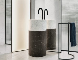 &lt;p&gt;Bento deluxe modern designer washbasin shown in Calacatta Classico marble. &lt;span data-sheets-value=&quot;{&quot;1&quot;:2,&quot;2&quot;:&quot;Loto luxury Italian countertop washbasin shown in Calacatta Carrara marble. Washbasin contains one metal drain hole with silver finish. This collection features extraordinary creativity and experimentation in the field of marble processing and high design level of furniture and bathroom pieces. Available in two dimensions in width: 23.6\&quot; and 31.5\&quot;. Depth 16\&quot; and 20\&quot;. Height: 11\&quot;. Several marble options in: Bianco Del Re, Calacatta Classico, Bianco Carrara, Grigio St. Marie, Persian Grey and Nero Marquina. Made in Italy.&quot;}&quot; data-sheets-userformat=&quot;{&quot;2&quot;:15107,&quot;3&quot;:{&quot;1&quot;:0},&quot;4&quot;:{&quot;1&quot;:2,&quot;2&quot;:16777215},&quot;11&quot;:4,&quot;12&quot;:0,&quot;14&quot;:{&quot;1&quot;:2,&quot;2&quot;:0},&quot;15&quot;:&quot;Arial&quot;,&quot;16&quot;:11}&quot;&gt;Washbasin contains a 1.96 inch diameter drain hole and bowl weighs 140 lb.  This collection features extraordinary creativity and experimentation in the field of marble processing and high design level of furniture and bathroom pieces. &lt;/span&gt;A wide selection of various marbles are available to choose from. Made in Italy.&lt;/p&gt;
