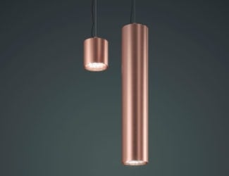 &lt;p&gt;Tubular Bells pendant light in a set of twelve white alabaster tubular lights suspended in different heights and in a bronze structure with black electrical cables. The pendant light ceiling base is available in matt black and matt white. The electrical cables is also available in white. Made in Italy.&lt;/p&gt;
