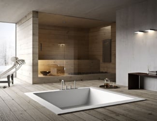 Mendi VA05 modern italian bathtub in rectangular design. This freestanding bathtub has a neat style that allows to fit it in any bathroom. Available in matt Mak or glossy Mak. Colors available: white. Samples available upon request. Made in Italy.

&nbsp;