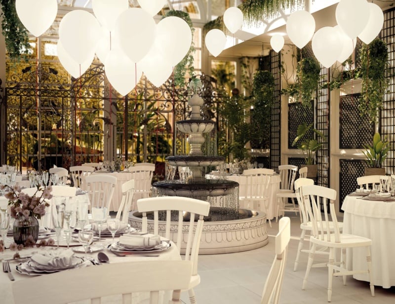 BALLOON modern Italian hanging light with white polyethylnene