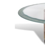 Amos modern luxury table with gold Black Wax concrete