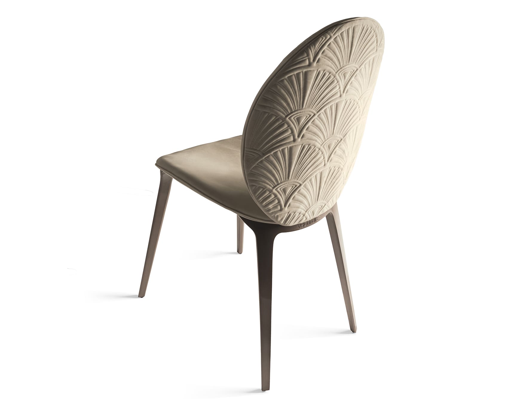 ASTRID DINING CHAIR アストリッド ダイニングチェア 1台 Astrid Beige Leather Dining Chair | Nella Vetrina