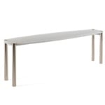 Trinidad modern luxury console with grey marble