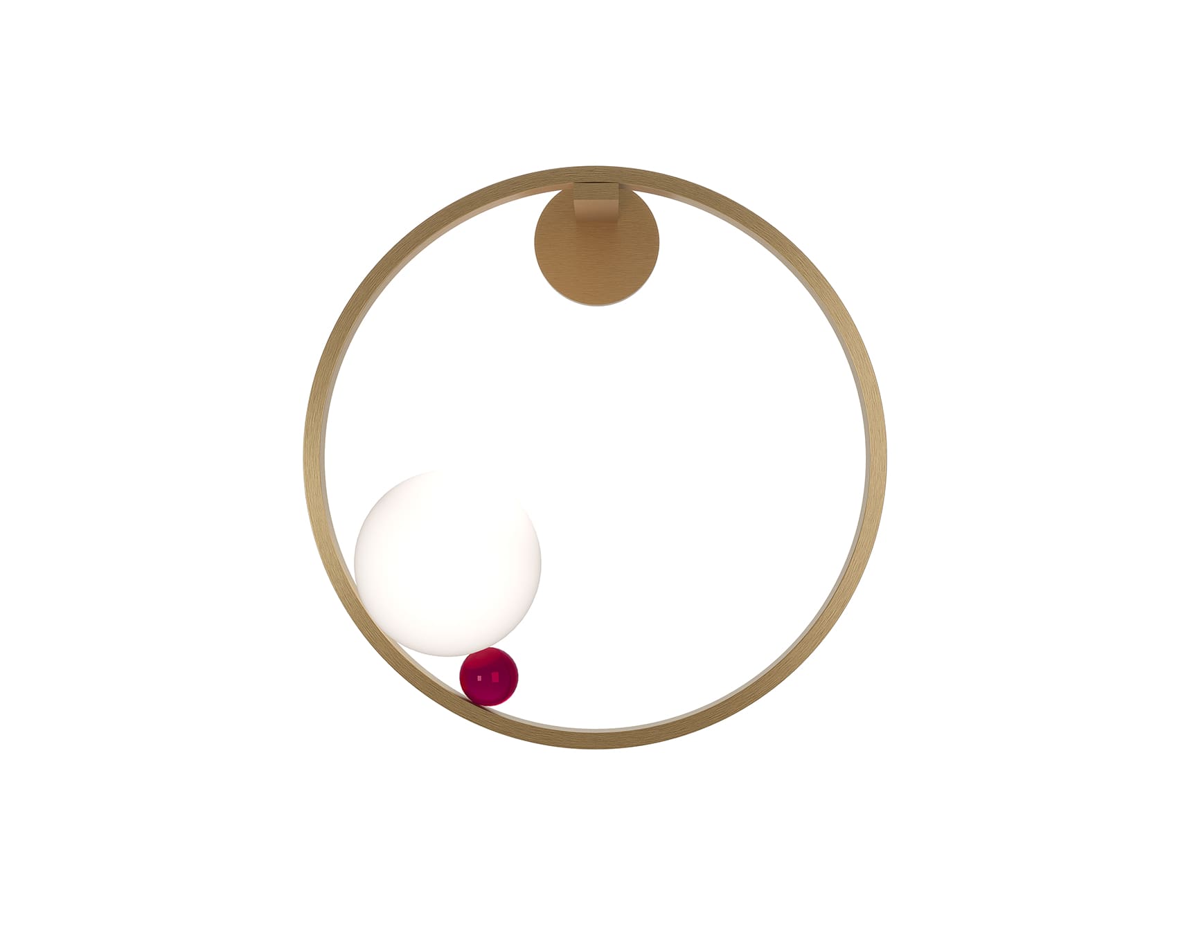 Joy modern luxury sconce with gold metal