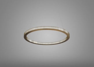 &lt;p&gt;Moon modern Italian designer hanging light shown in bronze resin. Lamp blends perfectly in any living space. Collection diffuses a light that welcomes in any environment. Made in Italy.&lt;/p&gt;
