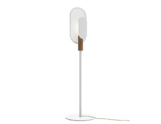 &lt;p&gt;
	CPL F3 modern Italian floor lamp shown in opal white with a chromed structure. Floor lamp composed&nbsp; with a glass diffuser and a metal base finish, Available in opal white or clear crystal with an option of a chrome or nickel painted metal structure. Prandina is a lighting collection that uses glass in a simplistic way that goes beyond stylistic conventions and trends. Made in Italy.&lt;/p&gt;
