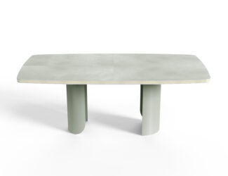 Timber luxury extension dining table in teak wood table top and charcoal aluminum frame. Dining table is also available in teak table top and dove aluminum frame or teak table top and white aluminum frame. Collection adapts to any outdoor environment, both residential and contract, which meets different styles. Timber collection available in dining armchair versions. Made in Italy.
