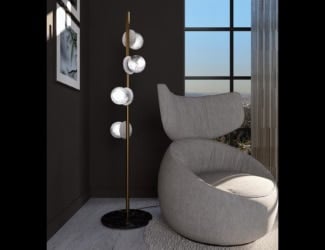 &lt;p&gt;
	The Drylight is an Italian luxury floor lamp crafted out of Venetian Glass. The Drylight is designed to be able to be outdoors. It has a protection against water, dust and corrosion as well as being resistant to stress, wind and any other impact. It is a lightweight floor lamp and requires minimal installation. The Drylight comes with either Meracrylate Droplets or Crystal Droplets upon request. Made in Italy.&lt;/p&gt;
