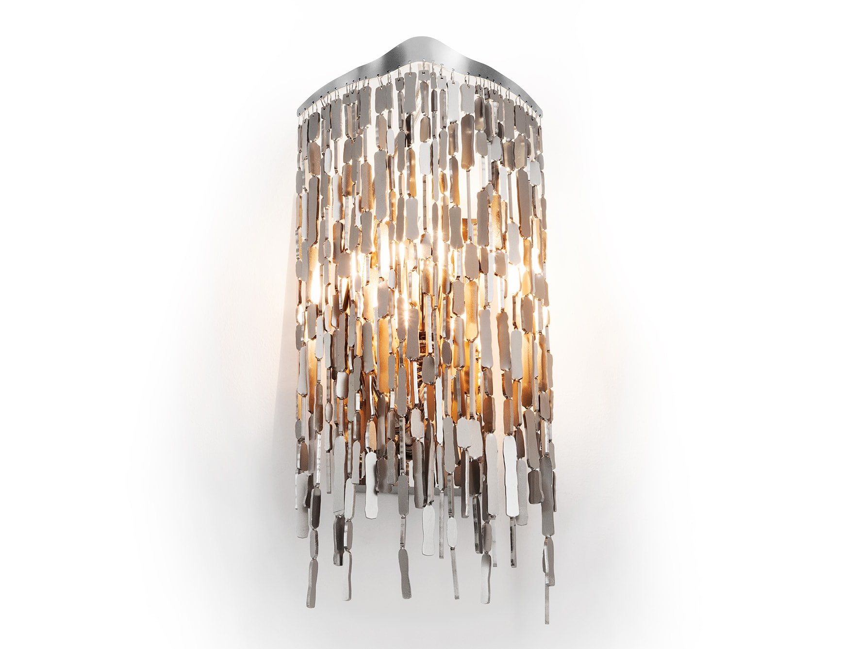 Arthur Collection modern Italian sconce with gold metal