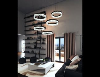 &lt;p&gt;Tubular Bells pendant light in a set of twelve white alabaster tubular lights suspended in different heights and in a bronze structure with black electrical cables. The pendant light ceiling base is available in matt black and matt white. The electrical cables is also available in white. Made in Italy.&lt;/p&gt;
