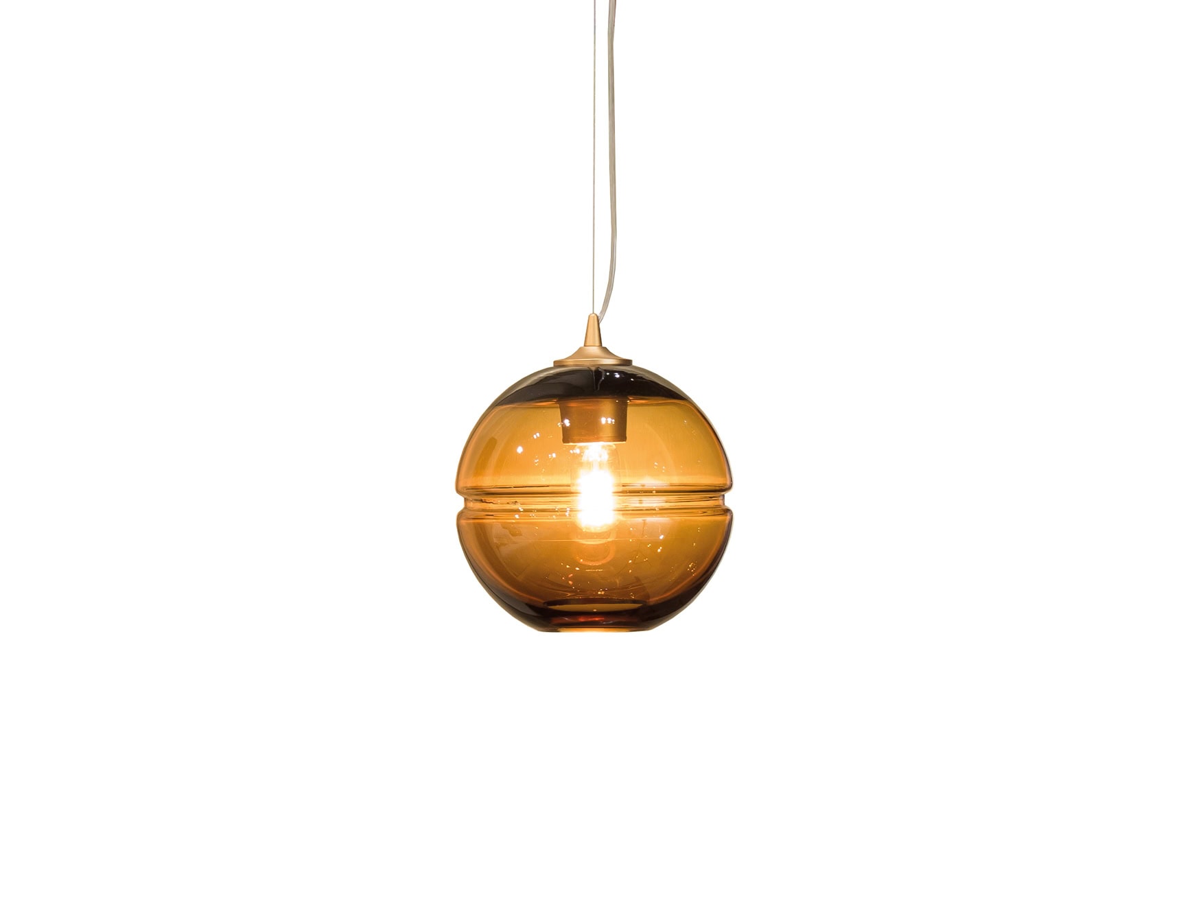 &lt;p&gt;Moon modern Italian designer hanging light shown in bronze resin. Lamp blends perfectly in any living space. Collection diffuses a light that welcomes in any environment. Made in Italy.&lt;/p&gt;
