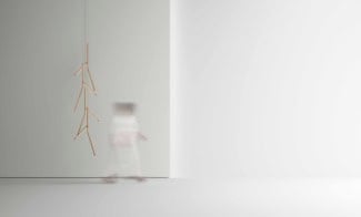 Edge horizontal pendant modern Italian designer hanging light shown in gold, dark gold and walnut. Hanging light structure composed of aluminum. A series of vertical and horizontal hanging lights available. LED lighting included. Made in Italy.