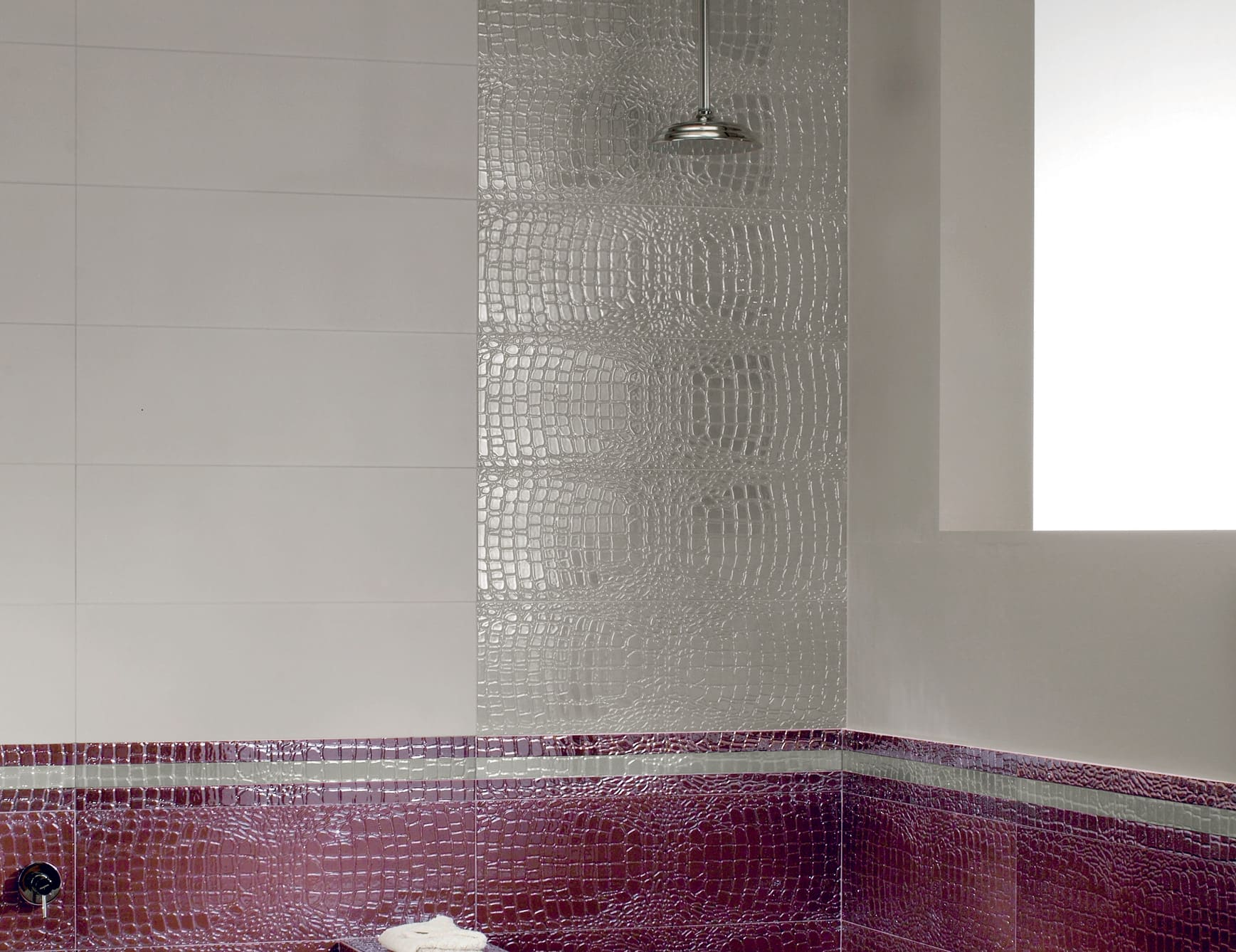 textured ceramic bathroom wall tiles