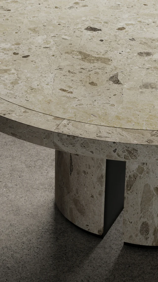 CUSTOM DINING TABLES

Introducing the For No One dining table from Italy, handcrafted in matt ambrosia marble, with a solid marble frame base. Two sculptural half-cylinder bases support the dining table, which is available in a round or rectangular versions. A luxurious selection of stones and marble are available to choose from. Made with precision in Italy.

#nellavetrina #diningroomdesign #diningroom #diningnook #diningroomfurniture #diningroomgoals
#italianfurniture #customfurniture #italiandesign #interiordesign #decoration #interiordecor #modernfurniture #customdesign #contemporaryfurniture #homedecor #italianinterior #custommade #architecture #interiordesigner #luxuryfurniture #luxuryliving #italianliving #luxurydesigns