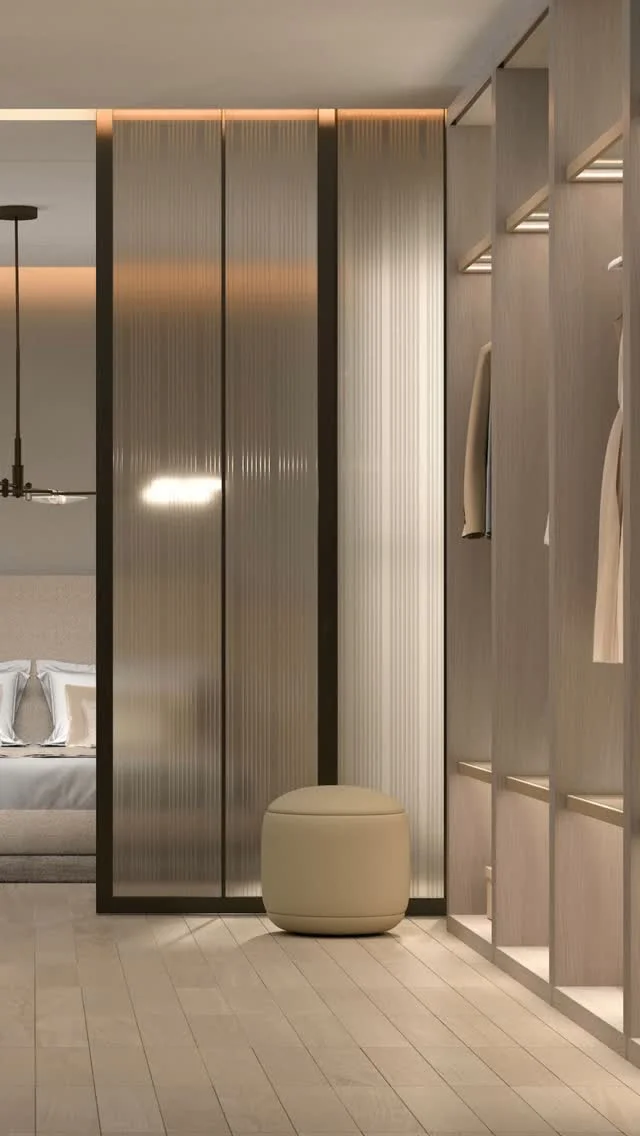 BESPOKE INTERIORS I TAILORED MADE

Bespoke and thoughtfully tailored for each project to create a truly custom bedroom project. Fully personalized to suit each client's requirements, the design features custom metal doors in satin bronze with channeled glass, open and closed elements, and LED lighting accents. A wide selection of wood, marble, and metal elements are available, combined with a refined selection of Italian fabrics and leathers (samples available upon request). To create a bespoke bedroom project, inquire with our design team. Made with precision in Italy.

#nellavetrina #bedroomdesign #bedroomdecoration #bedroomdecor #modernbedroom #bedroominspiration #bespokebedrooms #bespokeinteriors #cozybedroom #italianfurniture #customfurniture #italiandesign #interiordesign #decoration #interiordecor #modernfurniture #customdesign #contemporaryfurniture #homedecor #italianinterior #custommade #architecture #interiordesigner #luxuryfurniture #luxuryliving #italianliving #luxurydesigns